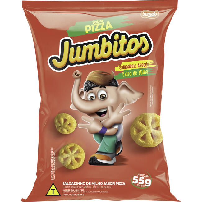 Salgadinho Jumbitos Pizza 55g