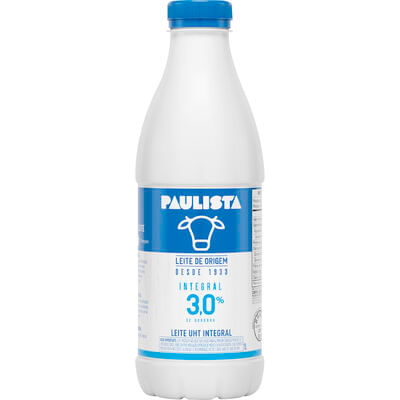 Leite Longa Vida Paulista Integral 1L