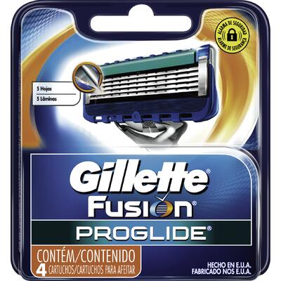 Carga Gillette Fusion Proglide 4 un
