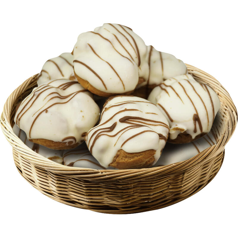 Profiteroles Brigadeiro branco kg
