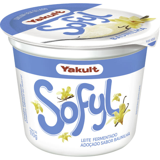 Sobremesa Sofyl Yakult 110g - Baunilha