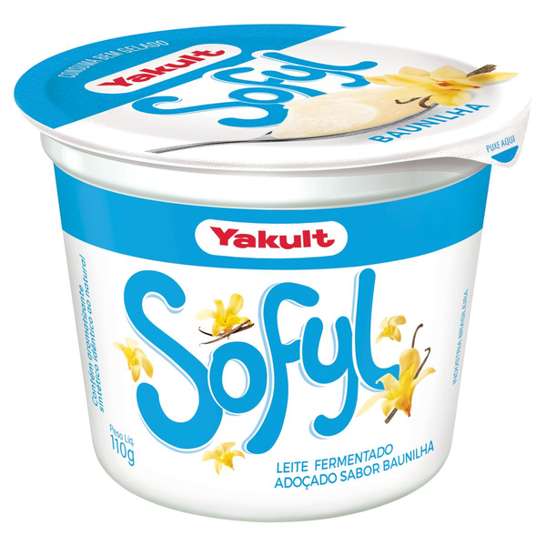 Sobremesa Sofyl Yakult 110g - Baunilha