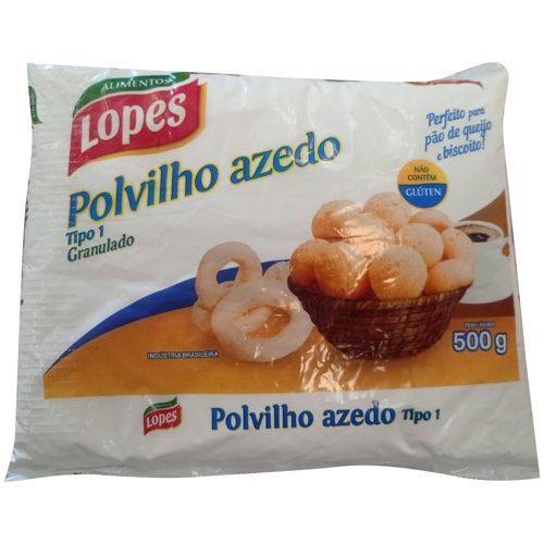 Polvilho Azedo Lopes 500g