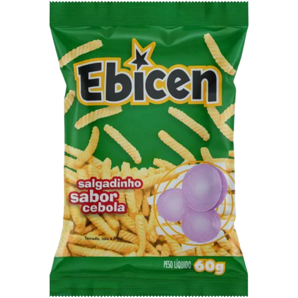 Salgadinho Ebicen 60g - Cebola