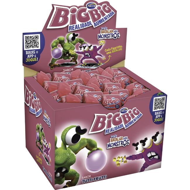Chiclete Arcor Big Big Tutti Frutti 315g