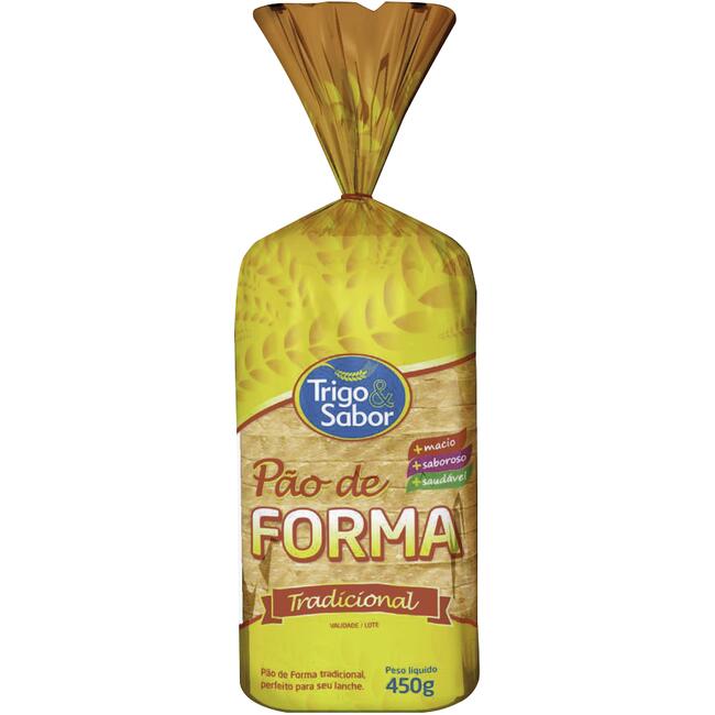 Pão de Forma Trigo & Sabor Tradicional 450g