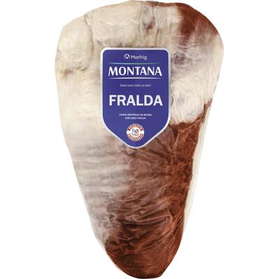 Carne Bovina Fraldinha Montana Resf Preço por quilo na peça
