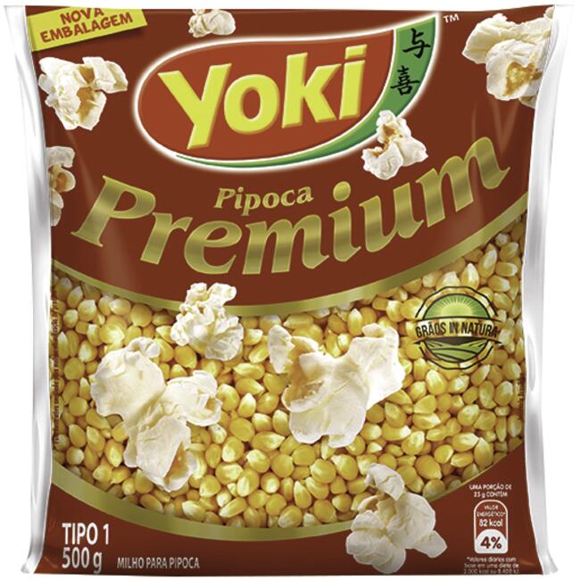 Milho de Pipoca Yoki Premium 500g