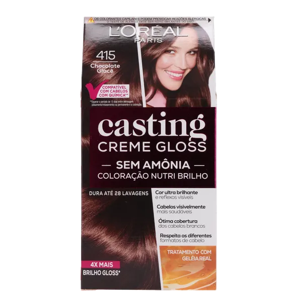 Coloração Casting Creme Gloss - N. 415 - Chocolate-glace