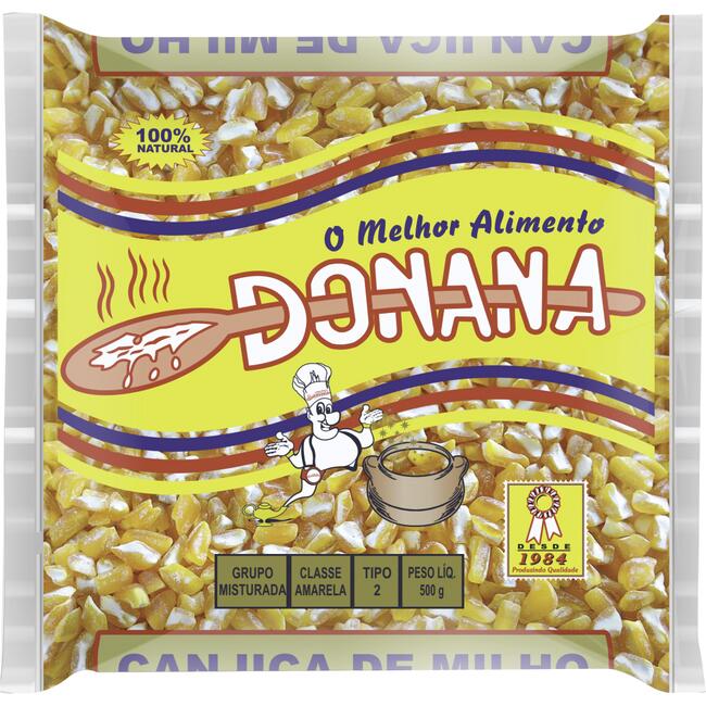 Canjica Donana Amarela 500g
