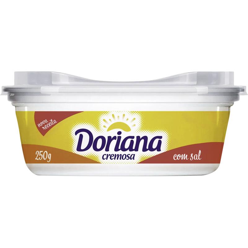 Margarina Cremosa com Sal Doriana 250g