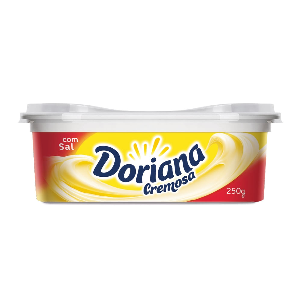 Margarina Cremosa com Sal Doriana 250g