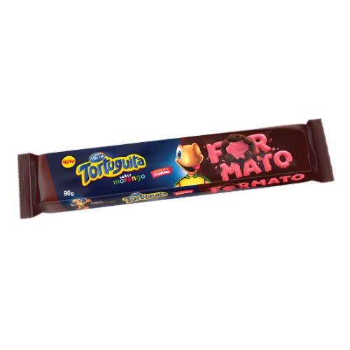 Biscoito Tortuguita Formato Morango 90g
