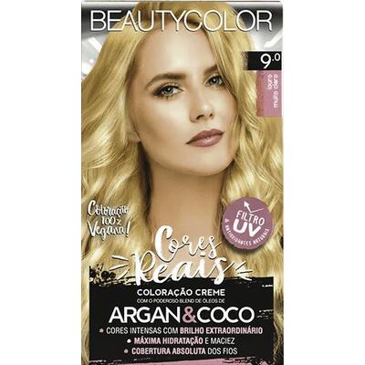 Tintura para Cabelo Beauty Color 9.0 1kit