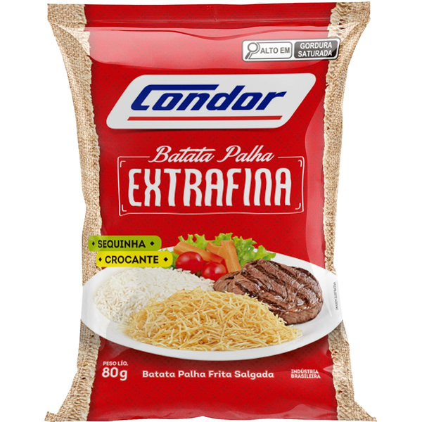 Batata Palha Condor 80g - Fina