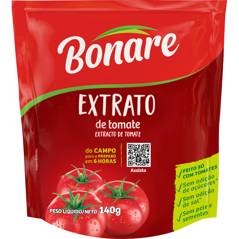 Extrato de Tomate Bonare 140g