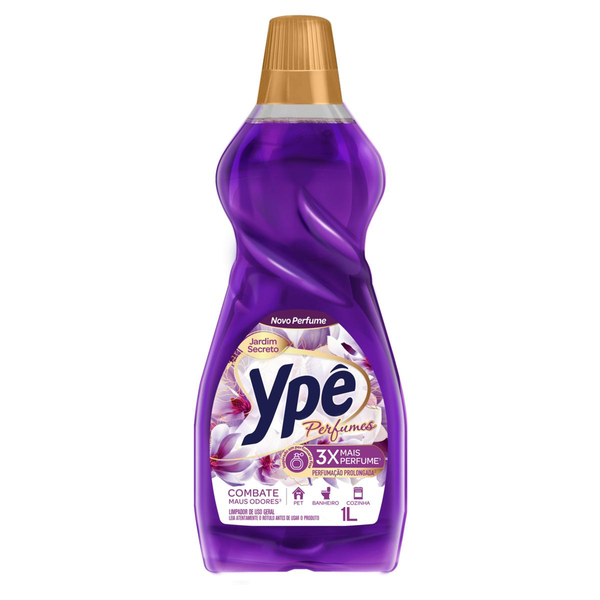 Limpador Perfumado Ypê Premium Jardim Secreto 1L