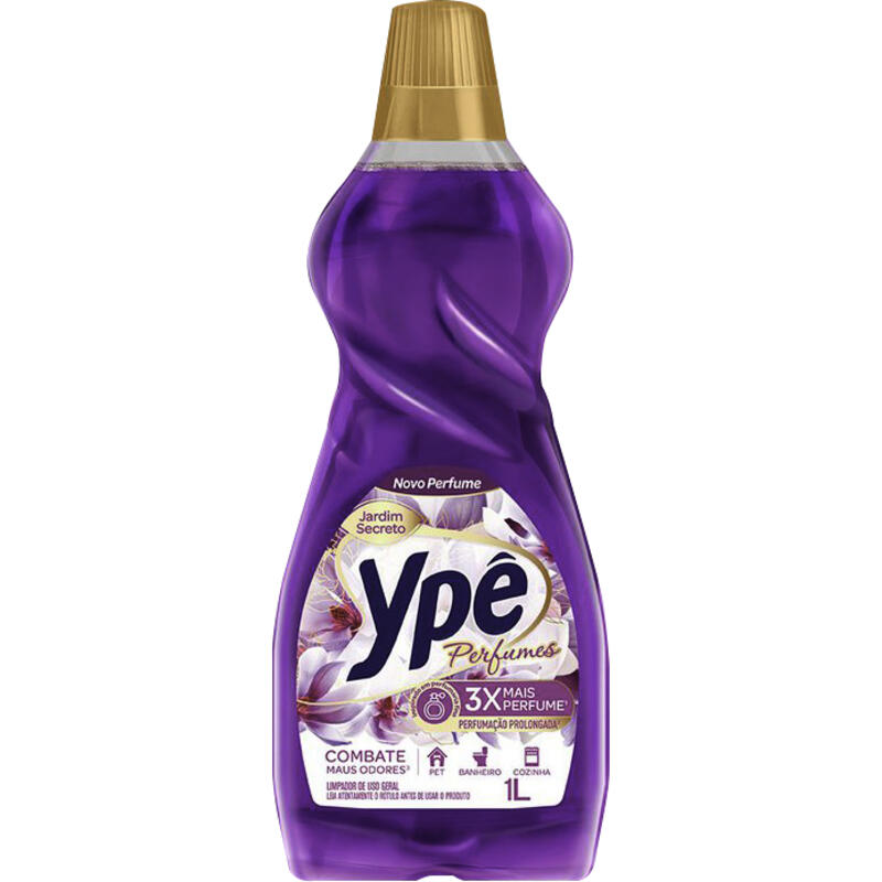 Limpador Perfumado Ypê Premium Jardim Secreto 1L