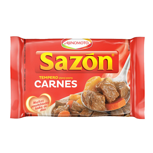 Tempero para carnes SAZON 60g