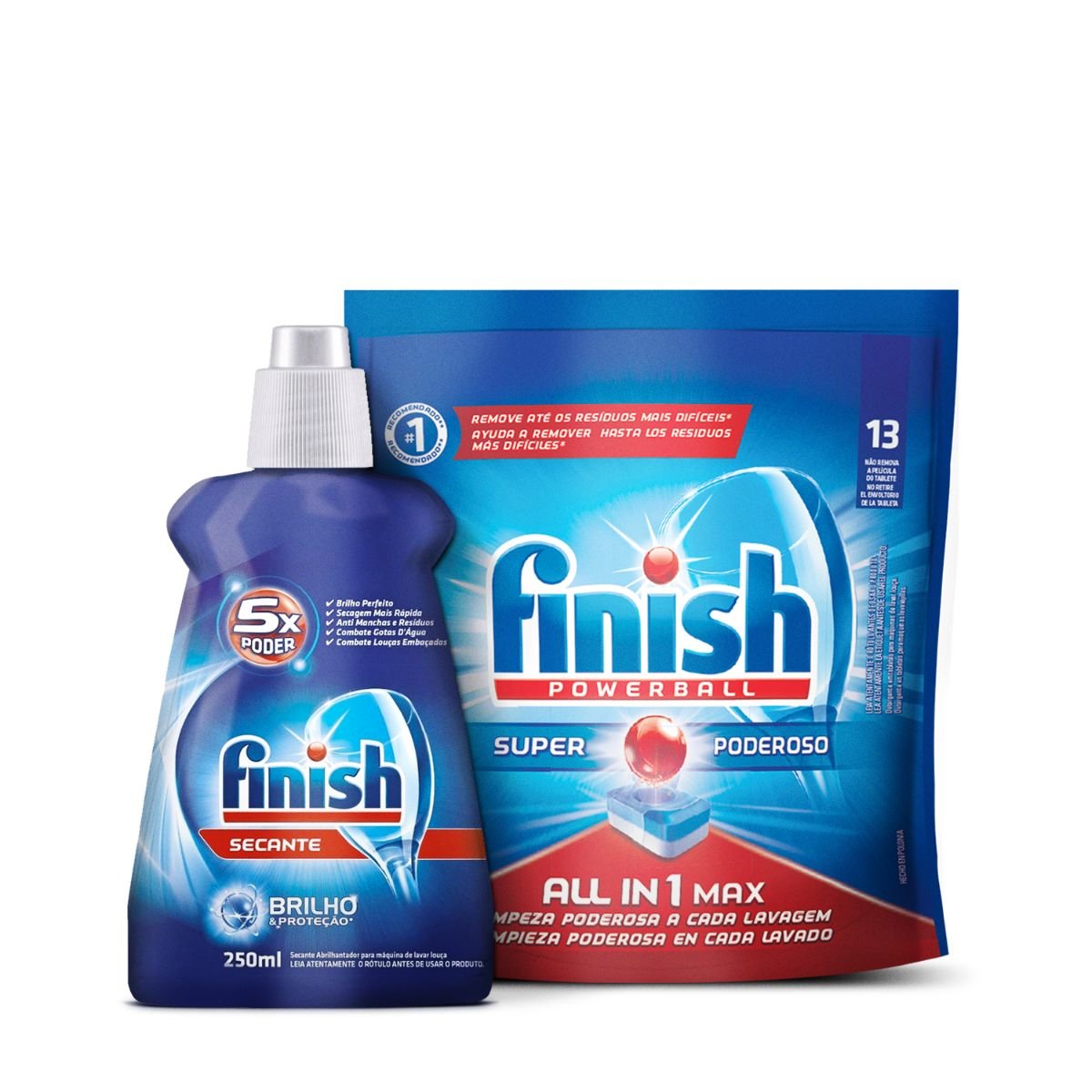 Kit Cozinha dos Sonhos Finish Tabs + Finish Secante