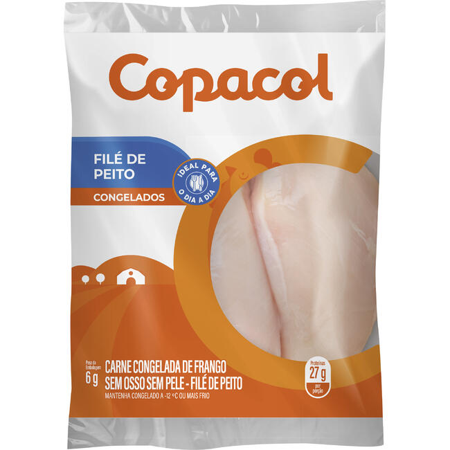 Filé de Peito de Frango Copacol Cong Preço por quilo no pacote