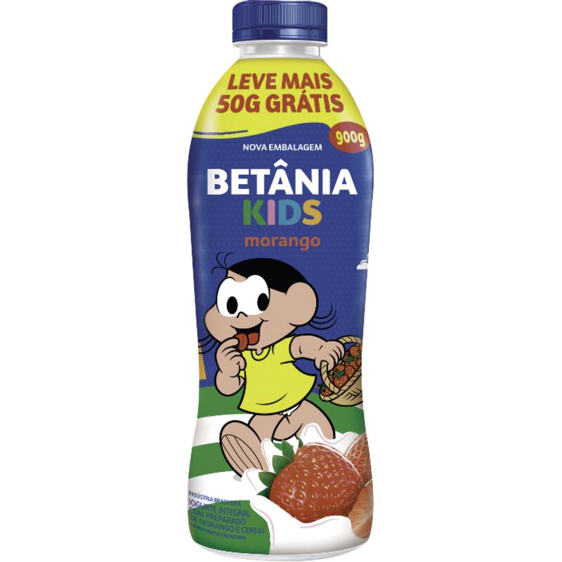 Iogurte Betânia Kids Morango 900g