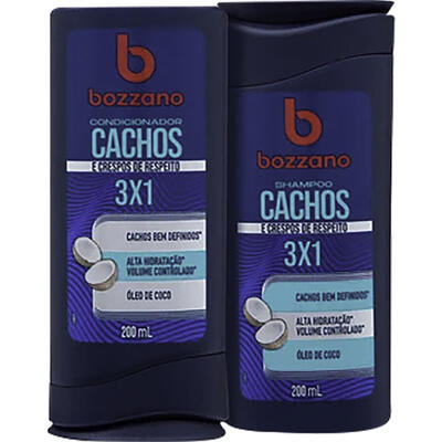 Kit Bozzano Shampoo e Condicionador Cachos