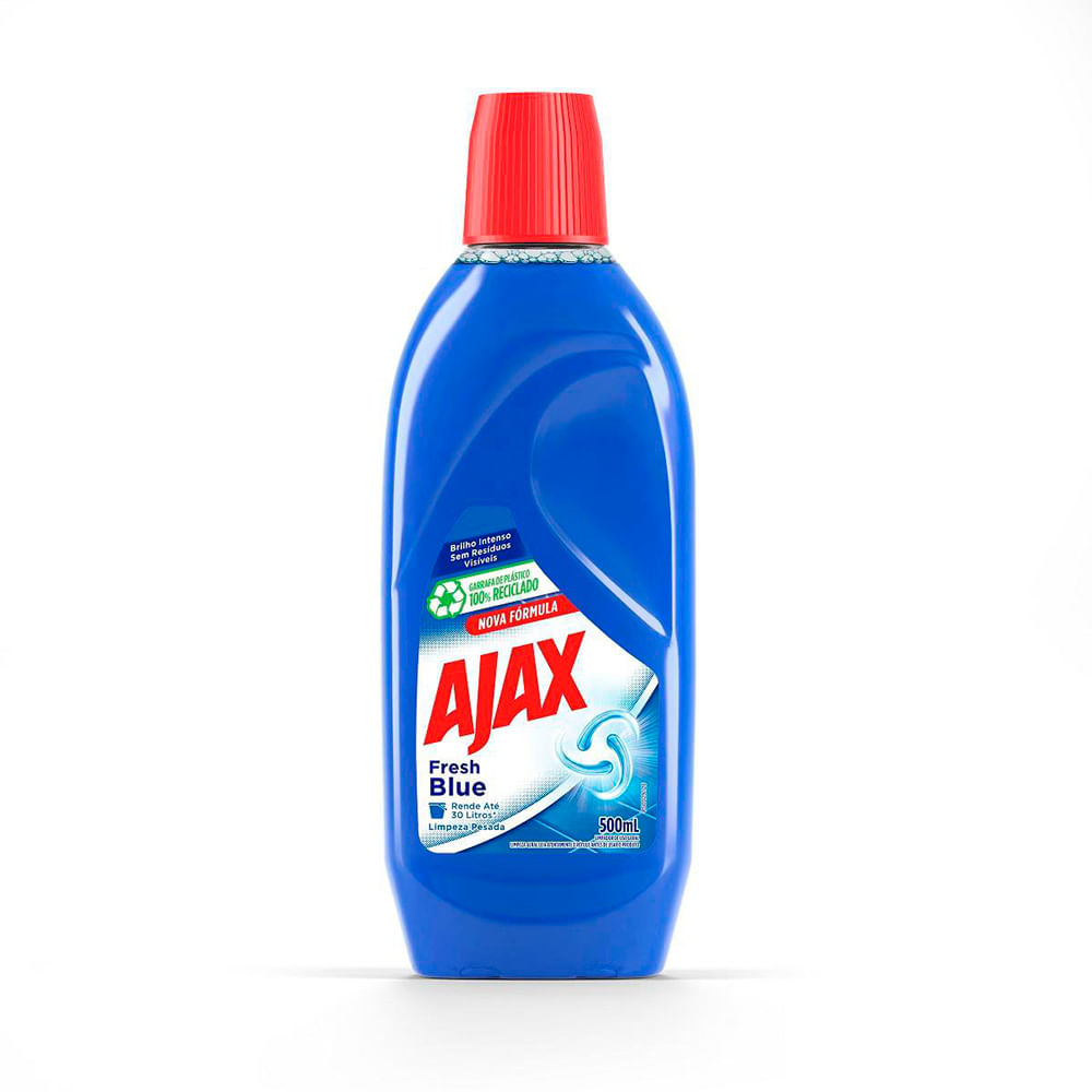 Limpador Ajax Fresh Blue Limpeza Pesada 500ml