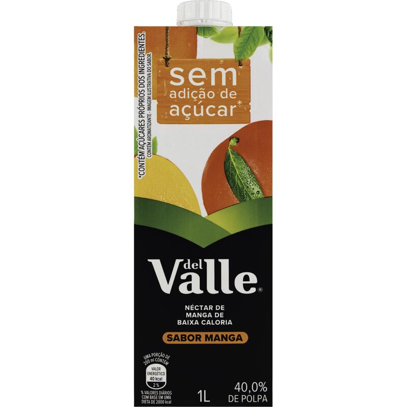 Suco Sem Açúcar Del Valle Manga 1L
