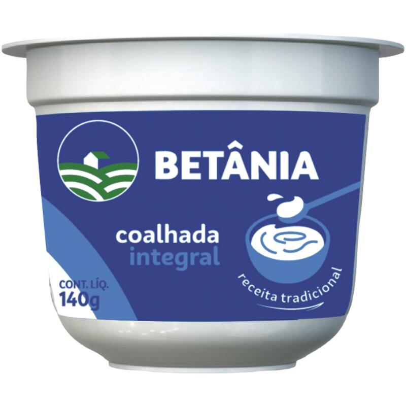 Iogurte Coalhada Betânia Integral 140g