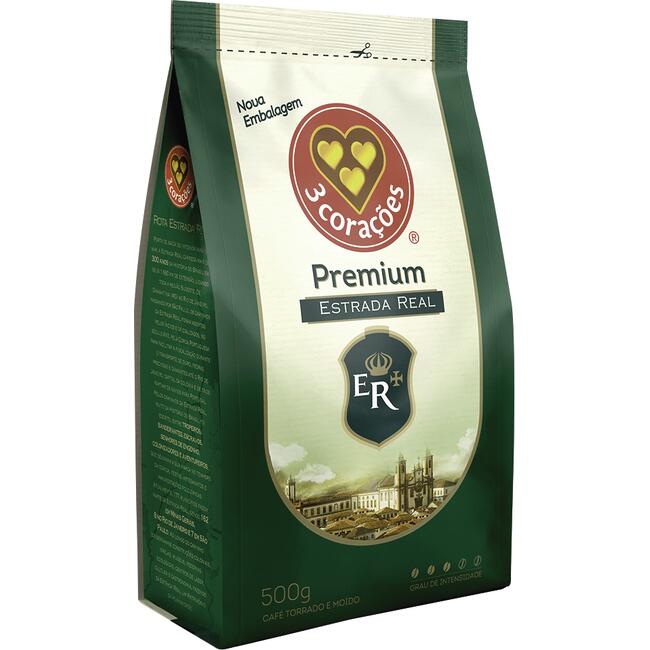 Café Premium 3 Corações Estrada Real 500g