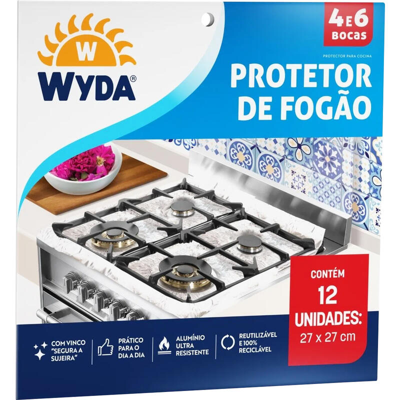 Forra Fogão Wyda 27 x 27cm 12 un
