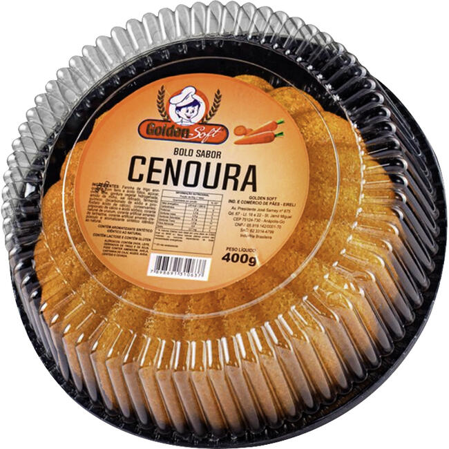 Bolo Golden Soft Cenoura 400g