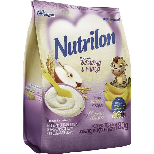 Mingau Nutrilon Banana e Maçã 230g