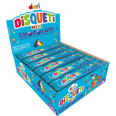 Confeito de Chocolate Disqueti Dori 36x11g