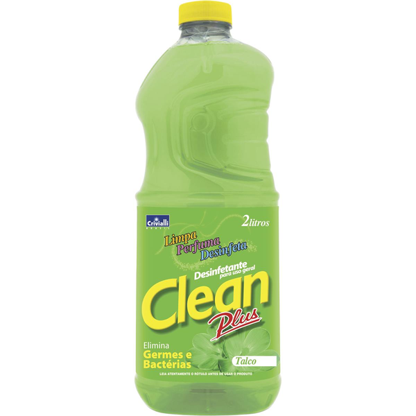 Desinfetante Clean Plus 2 Litros - Talco