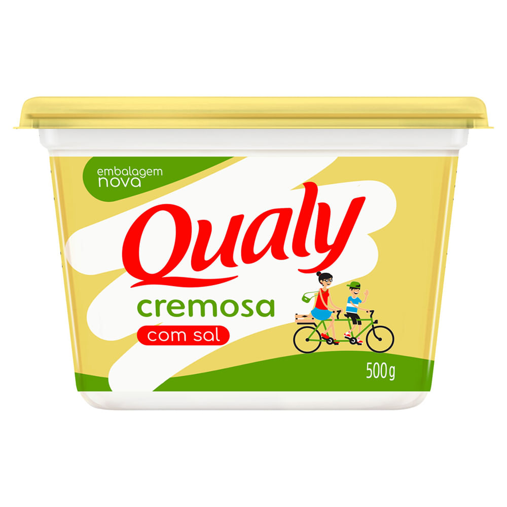 Margarina Qualy Cremosa com Sal 500g