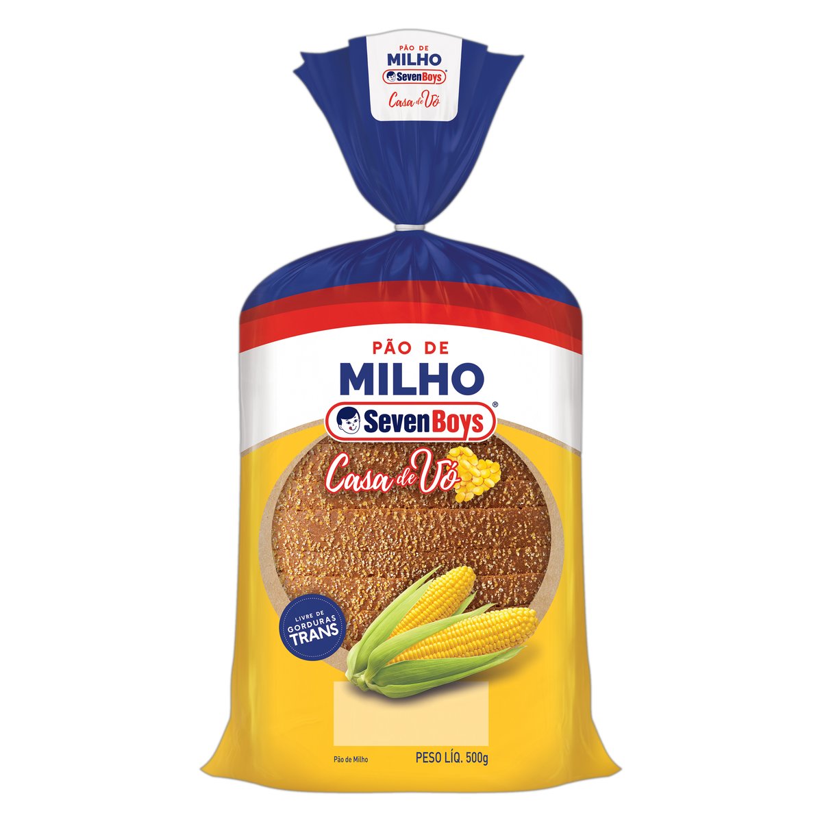 Pão de Milho Seven Boys 500g
