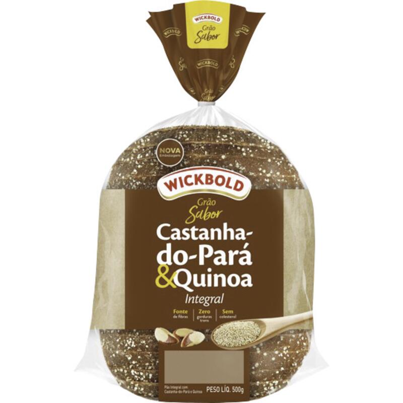 Pão Wickbold Castanha-do-Pará e Quinoa 500g