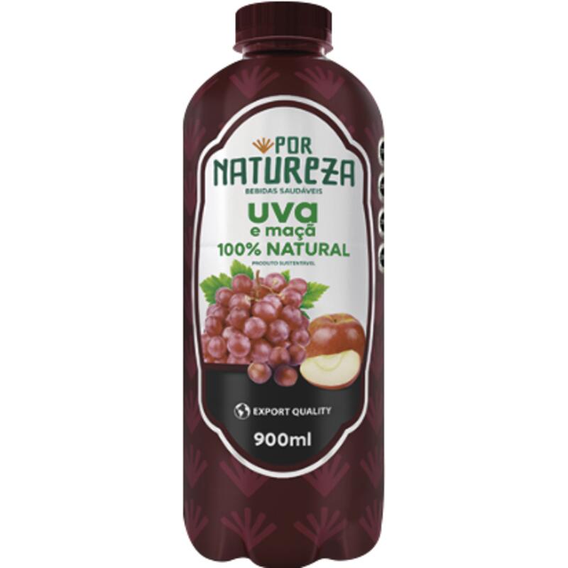 Suco Por Natureza Uva e Maçã 900ml