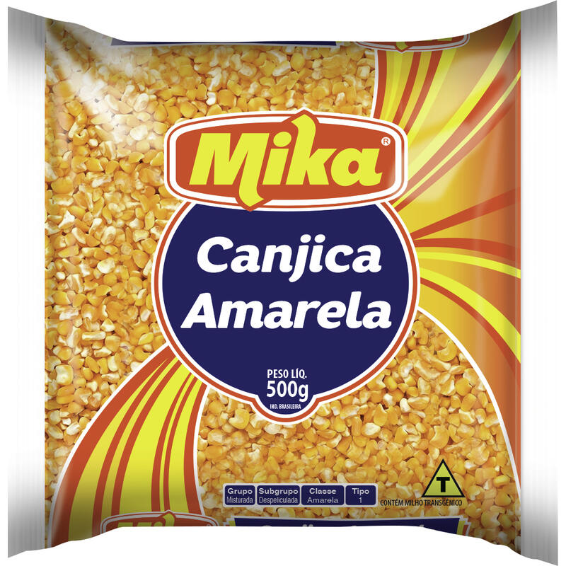 Canjica Amarela Mika 500g