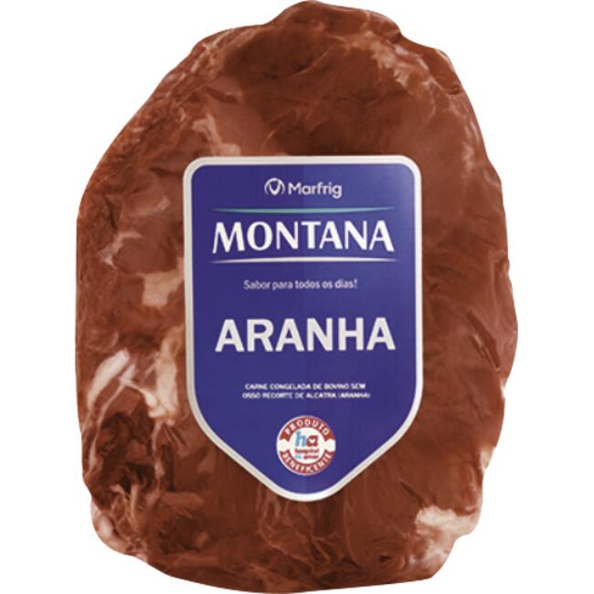 Carne Bovina Aranha Montana Resf Preço por quilo na peça