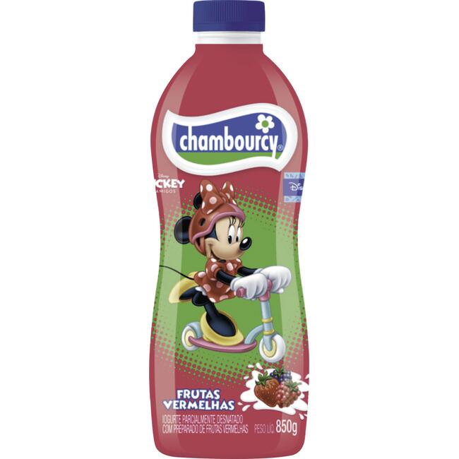 Iogurte Chambourcy Frutas Vermelhas 850g