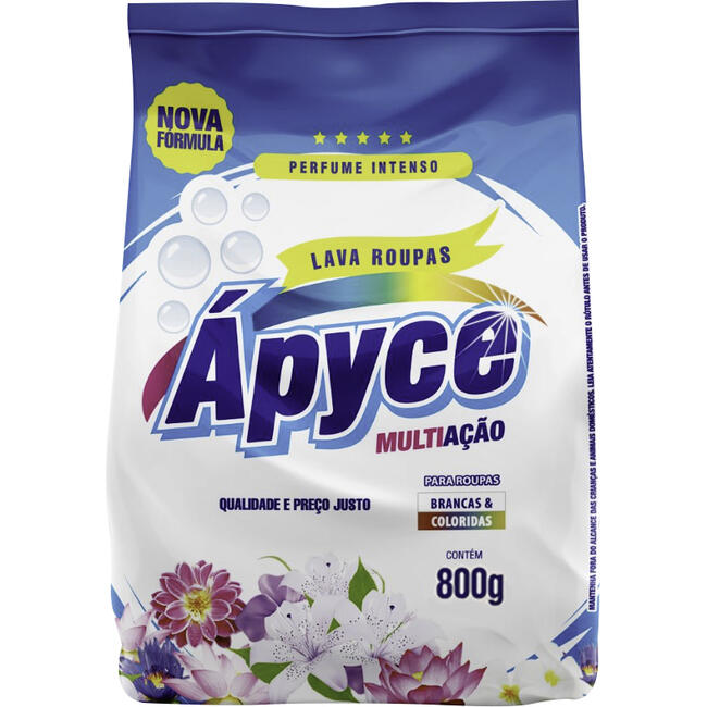 Lava Roupas em Pó Ápyce Multiação 800g