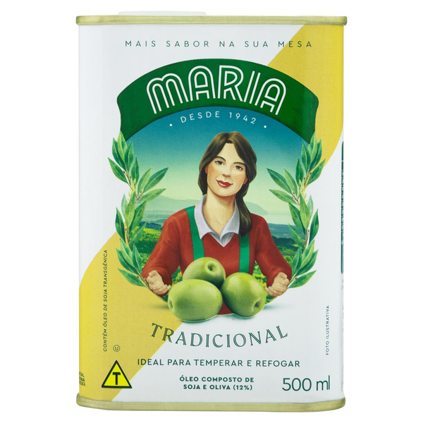 Óleo Composto Maria 500ml - Tradicional