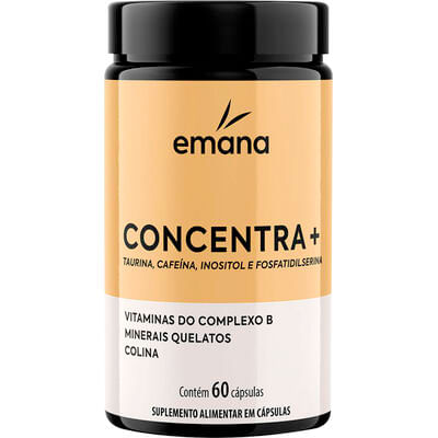 Suplemento Alimentar Emana Concentra+ 60 cáps