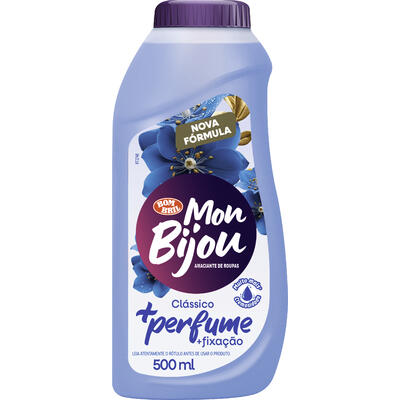 Amaciante para Roupas Mon Bijou + Perfume 500ml