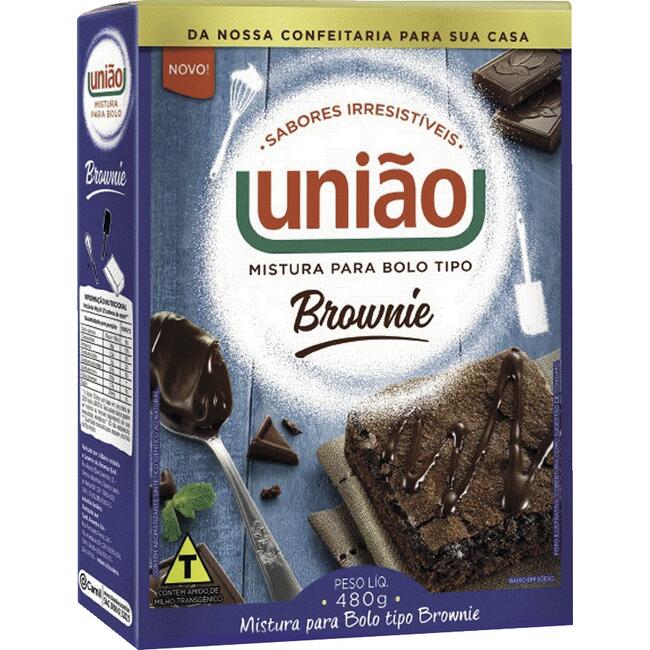 Mistura para Bolo União Brownie 480g