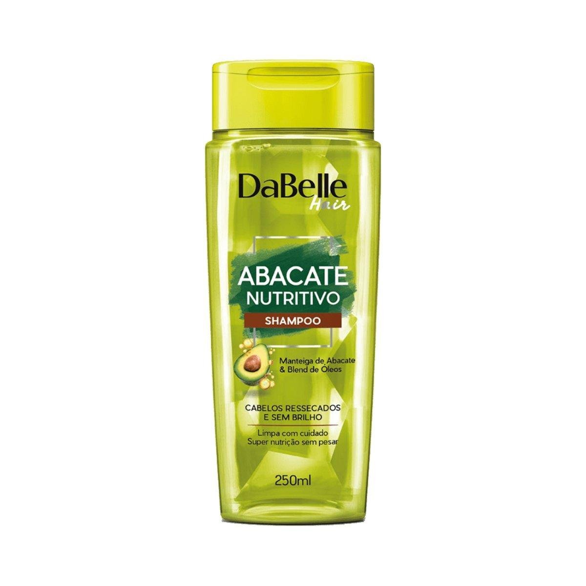 Shampoo Dabelle Abacate Nutritivo 250ml
