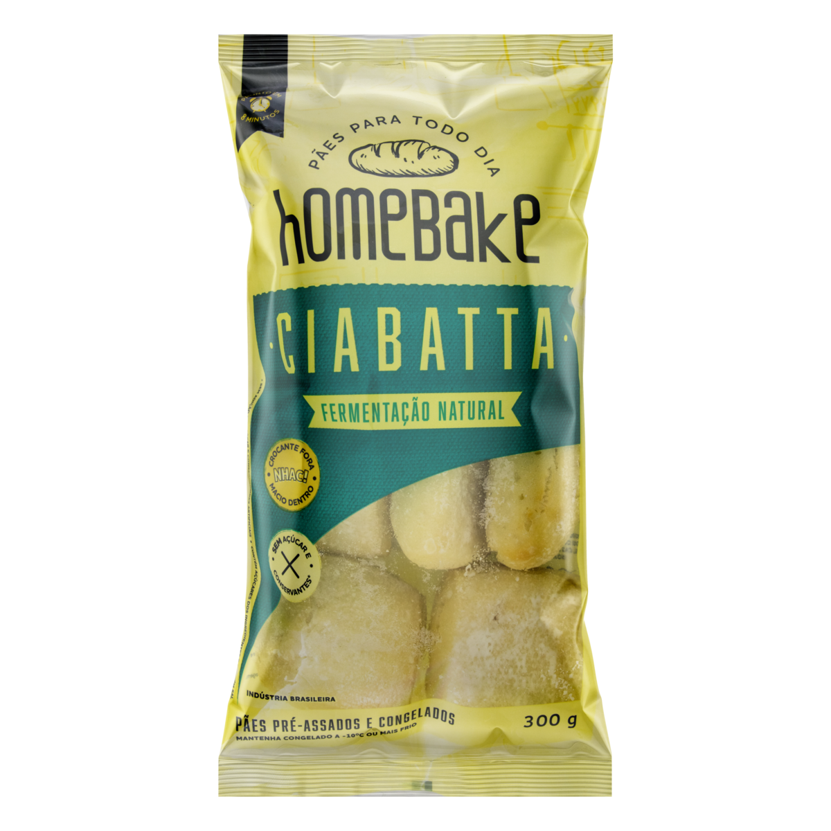 Ciabatta Congelada Homebake 300g